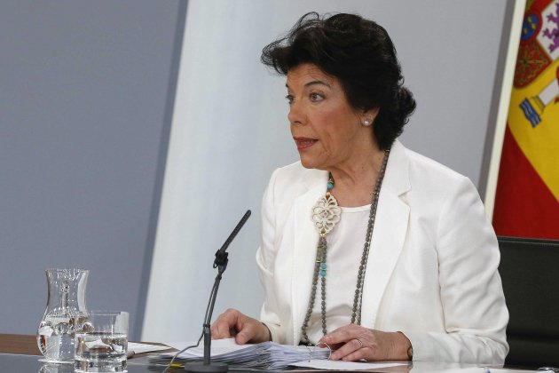 Isabel Celaá consell de ministres - EFE Isabel Celaá consell de ministres - EFE