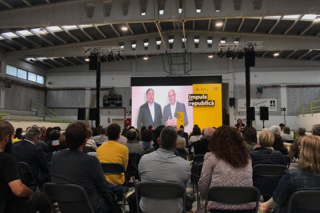 Oriol Junqueras Raül romeva acte campanya - Carlota Camps