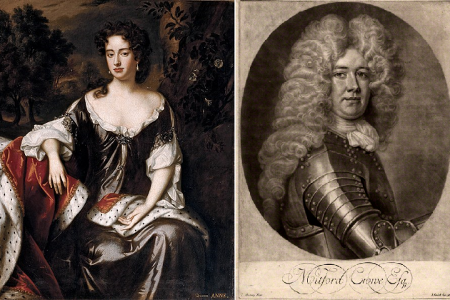 Anna d'Anglaterra i Mitford Crowe. Font Viquipedia