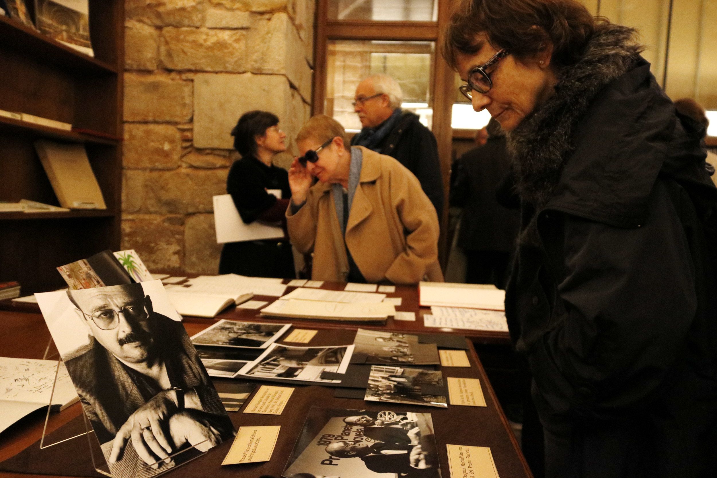 La Biblioteca de Catalunya recibe el fondo documental de Vázquez Montalbán