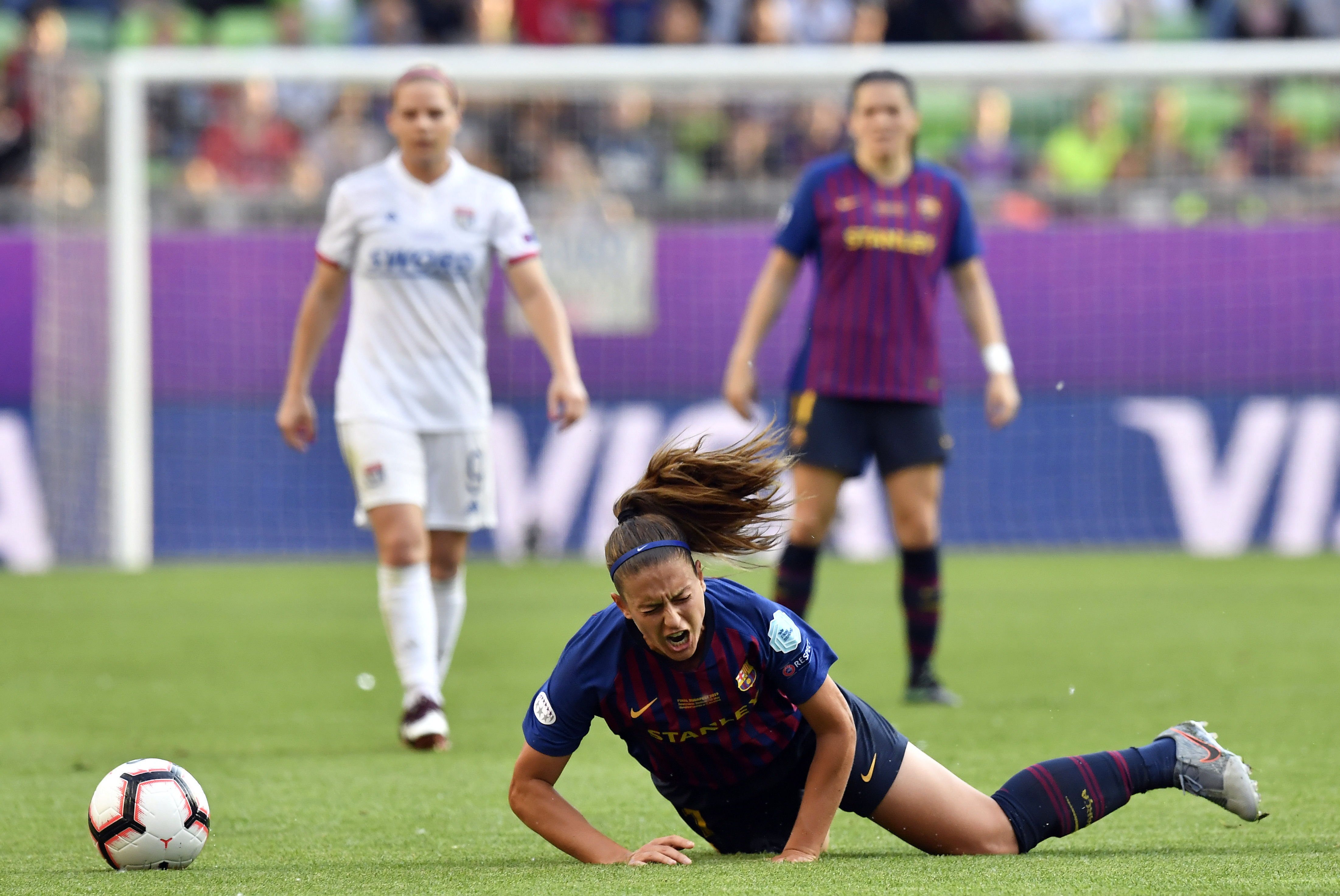 El Barça pierde la final de la Champions ante un Lyon muy superior (4-1)