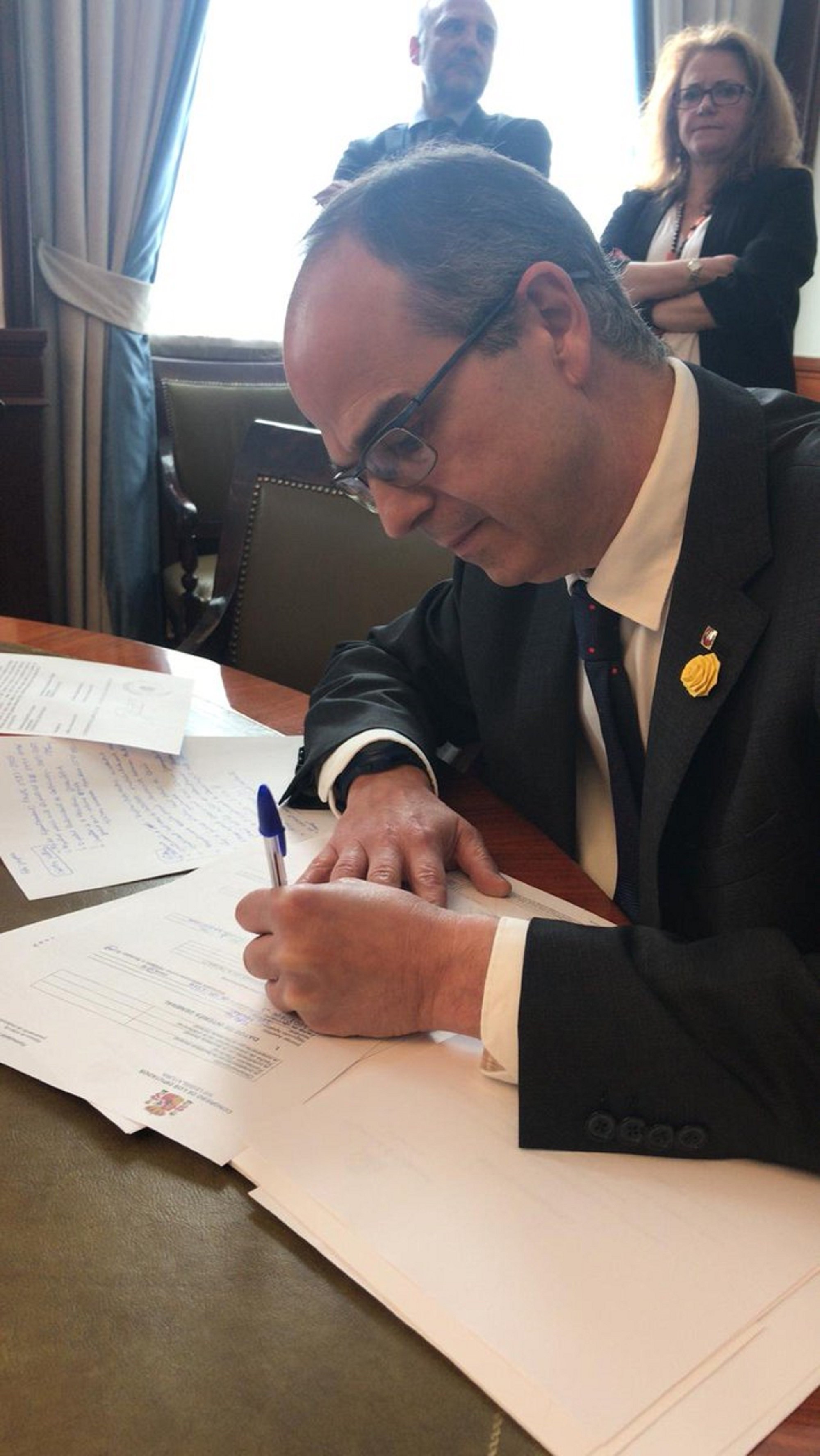 VÍDEO | Turull: "Esperem que no ens impedeixin poder fer de diputats"