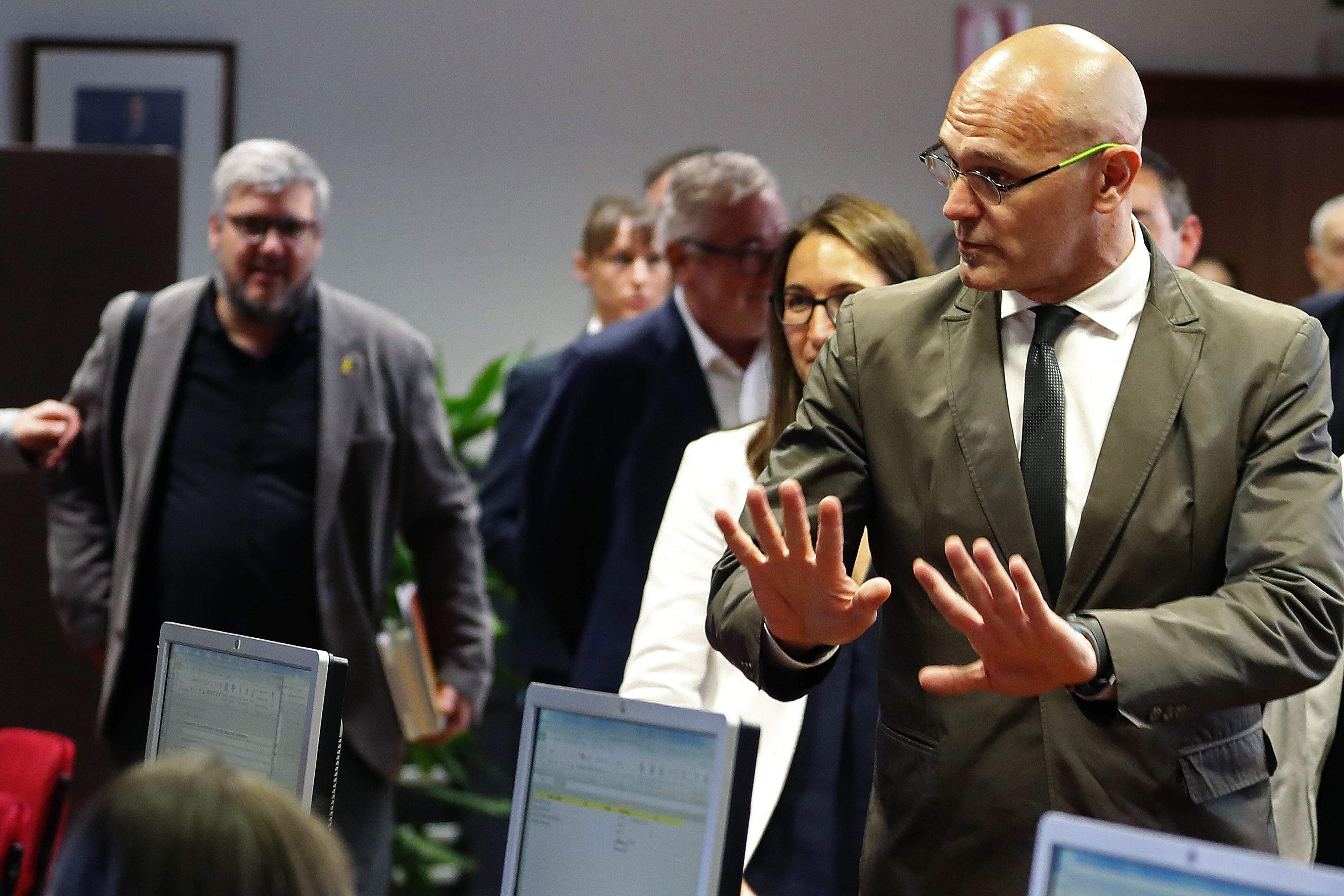La suspensió de Romeva deixa momentàniament ERC sense grup al Senat