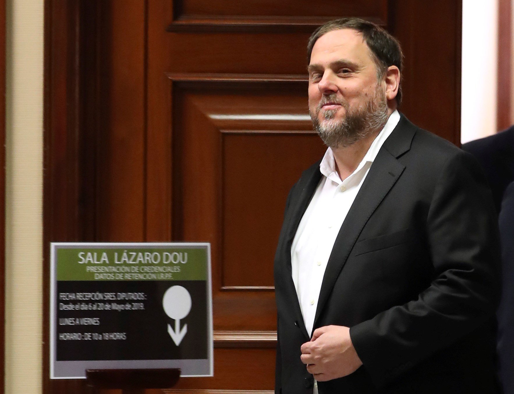 Junqueras: "A ningú se li acudirà suspendre un eurodiputat"