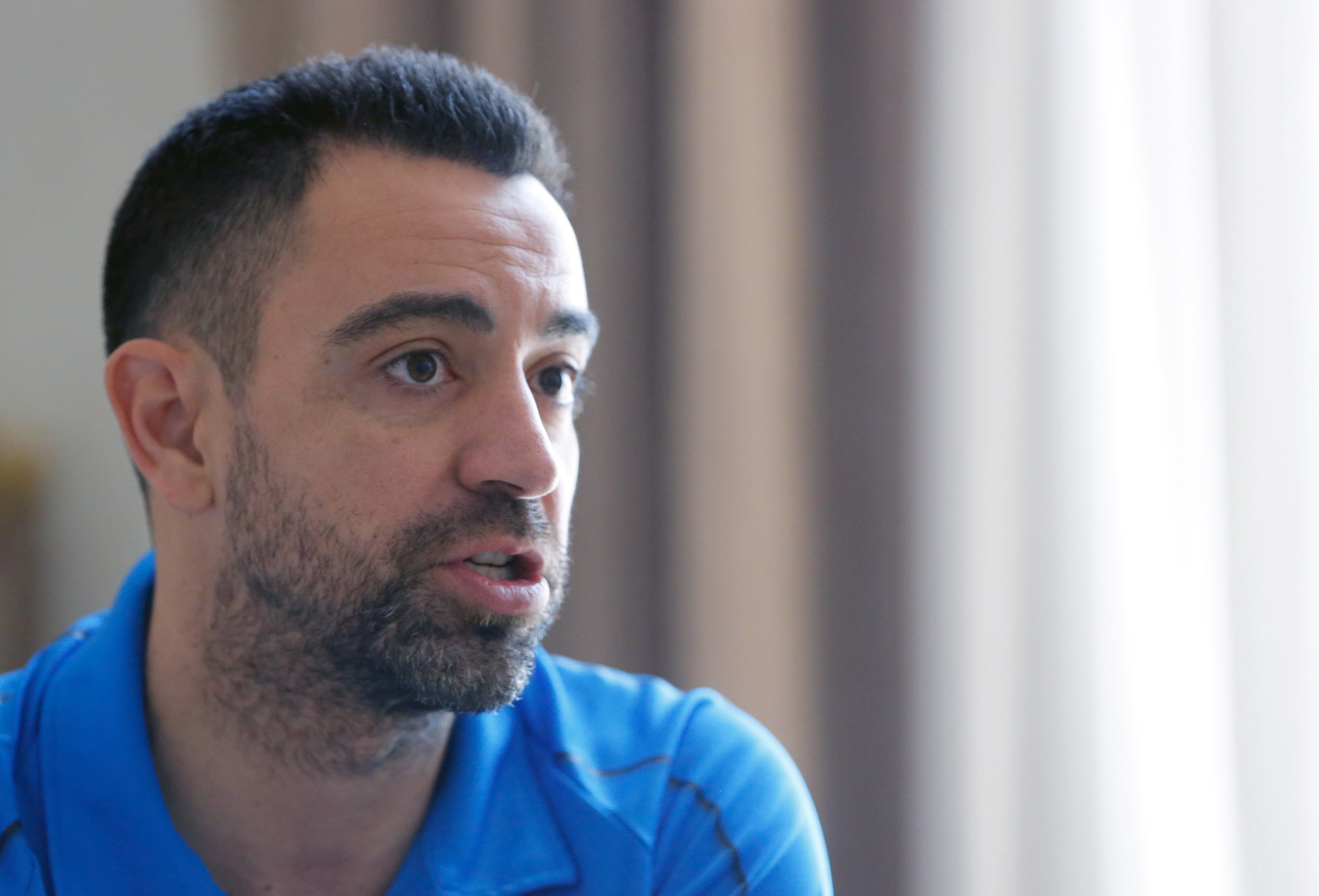 Xavi: "Vull provar-me com a entrenador al Qatar i tornar al Barça"