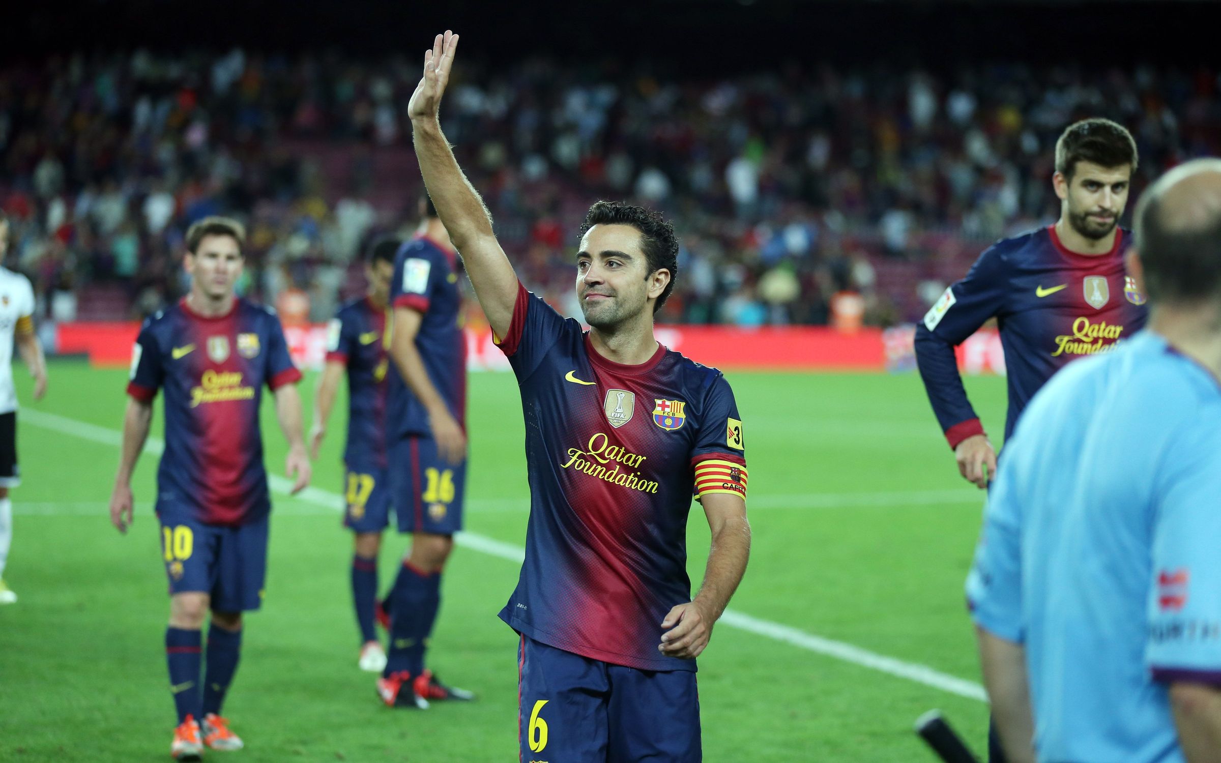 Xavi Hernández ya es leyenda