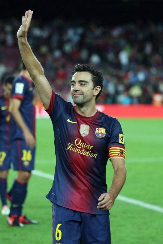 Xavi Hernández Barça FC Barcelona