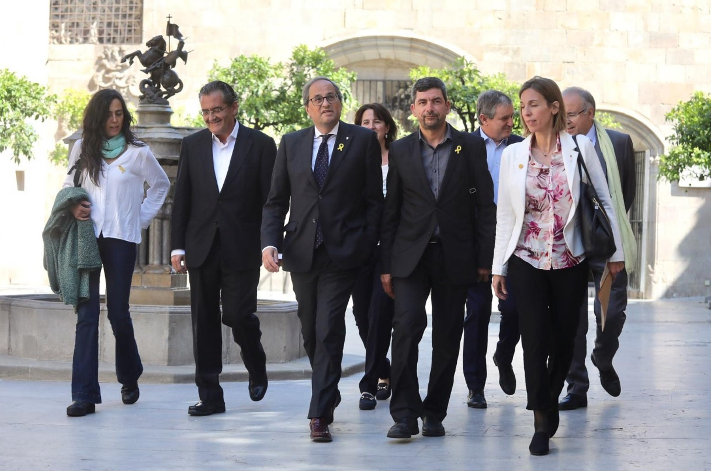 Eines de País, después de reunirse con Torra: "Queremos hacer una Cámara de Catalunya"