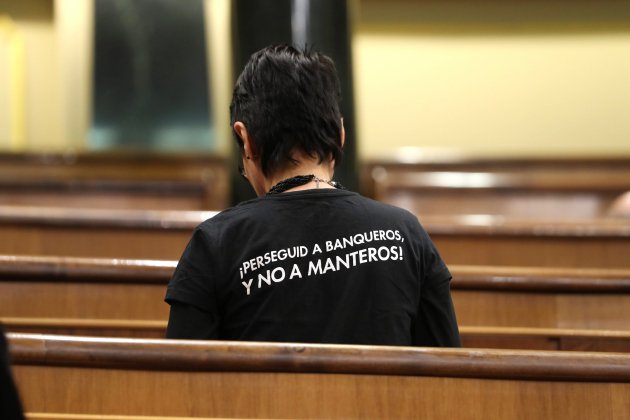 Camisetas reivindicativas Congreso constitución - EFE