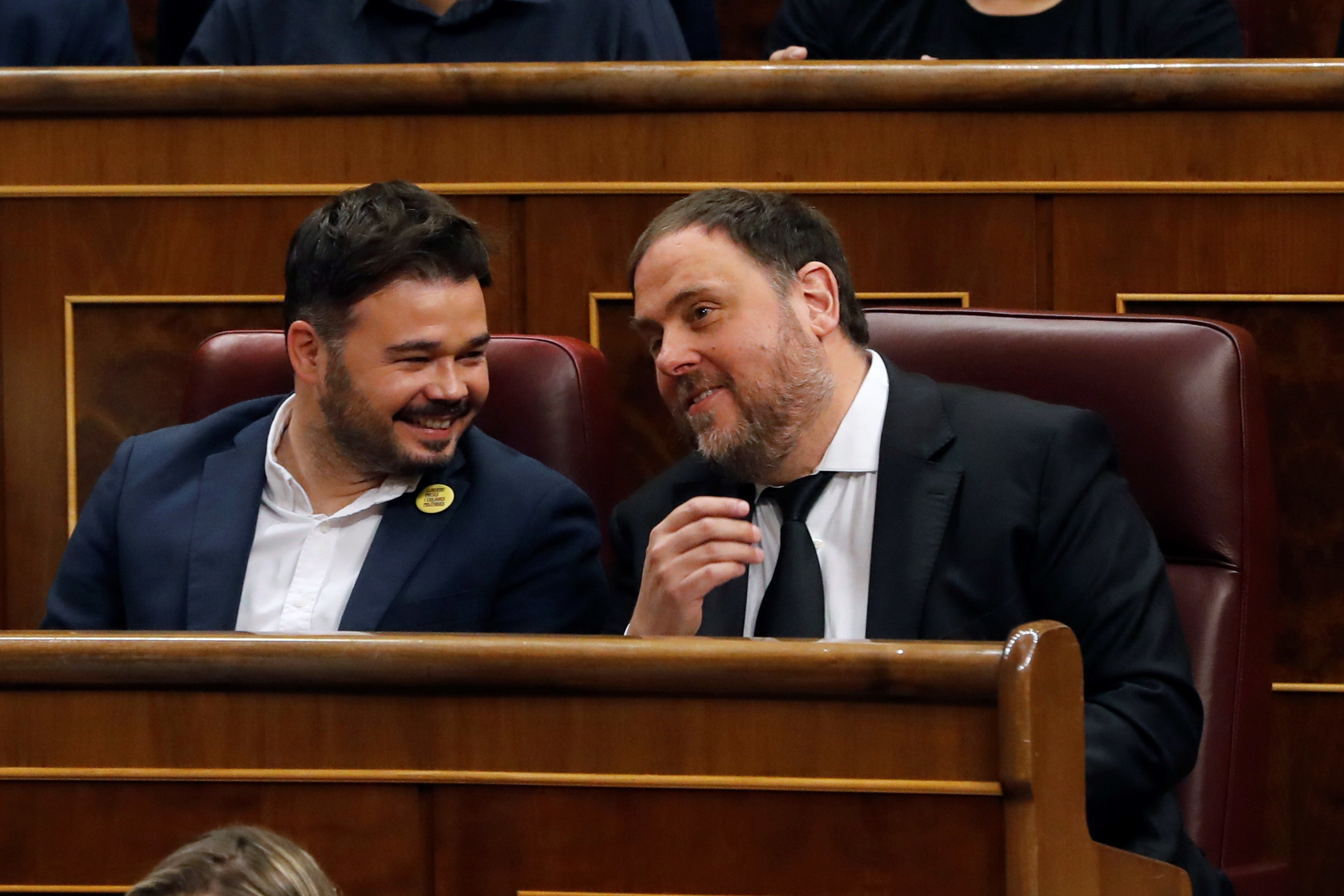 ERC intenta tancar la polèmica enmig del malestar intern per la invectiva de Rufián