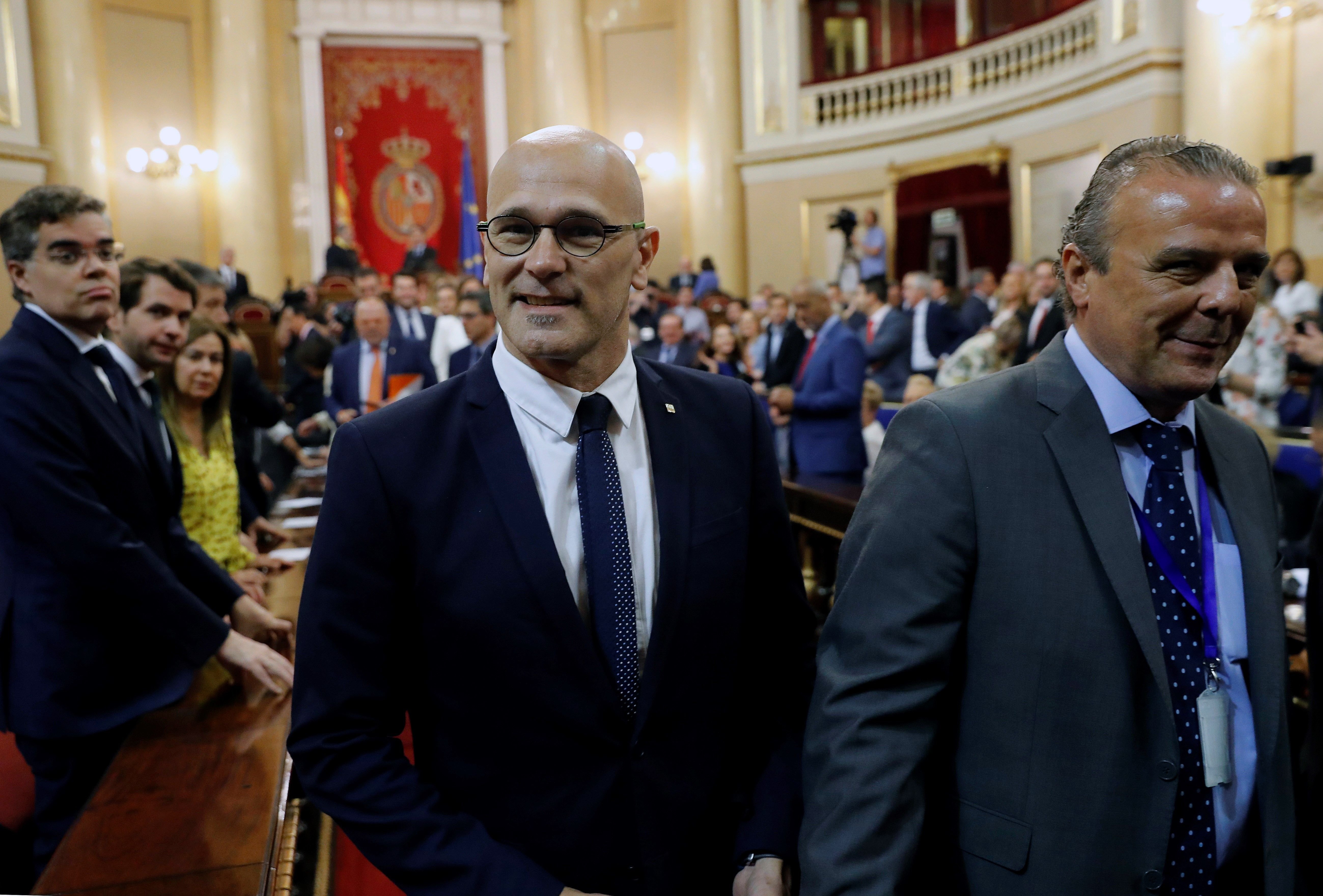 Indignació de l'entorn de Romeva pel tracte rebut al Senat