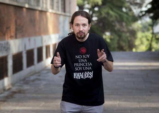 pablo iglesias khaleesi efe