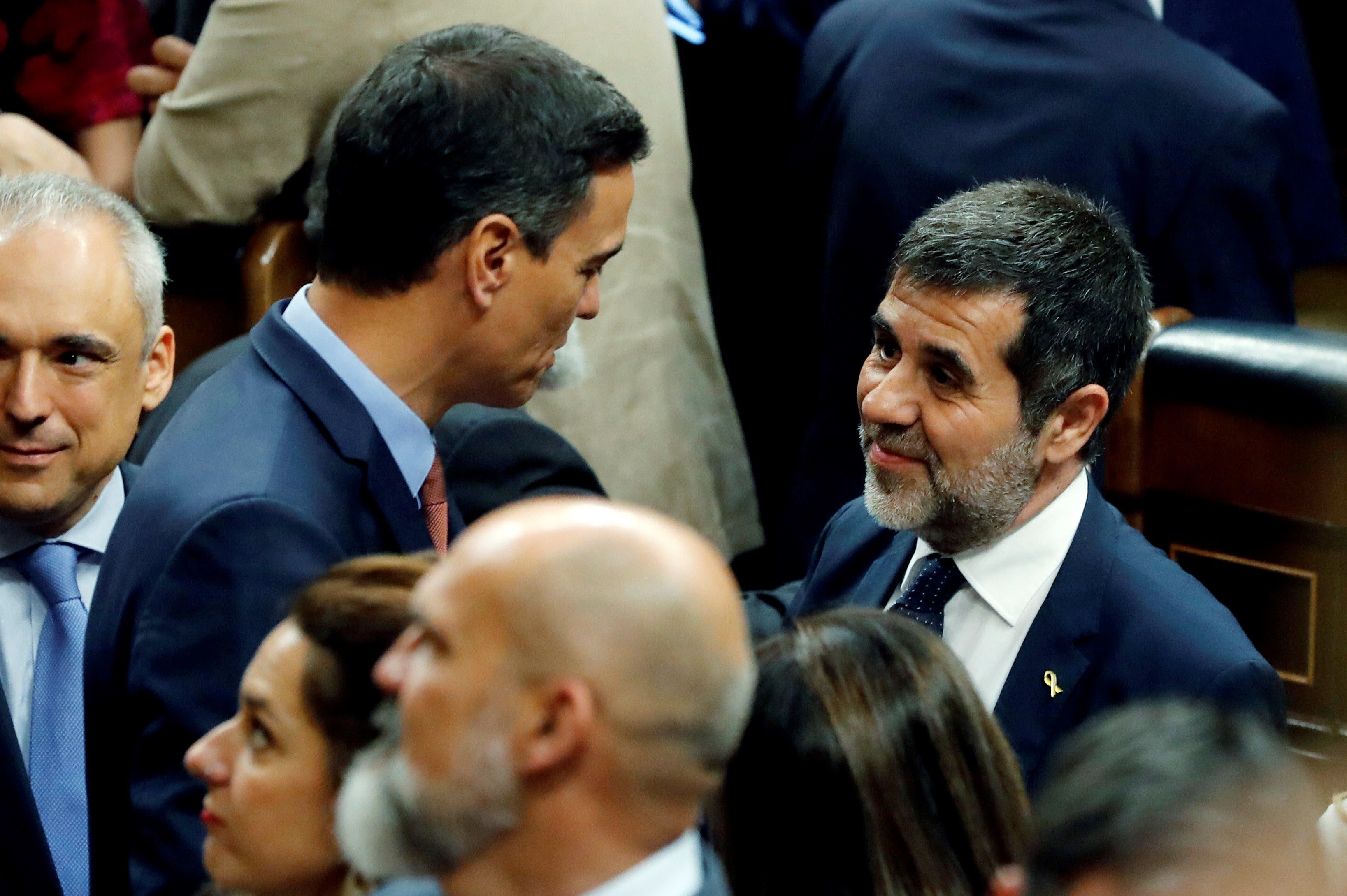 JxCat quiere enviar a Jordi Sànchez a la ronda de contactos con Felipe VI