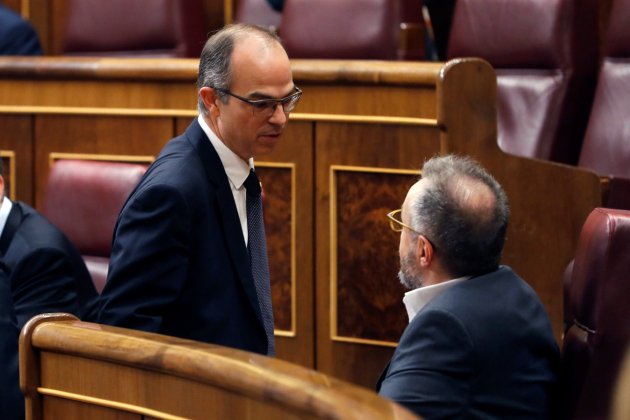 Jordi Turull Juan Carlos Girauta constitució Congrés - EFE Jordi Turull Juan Carlos Girauta constitució Congrés - EFE