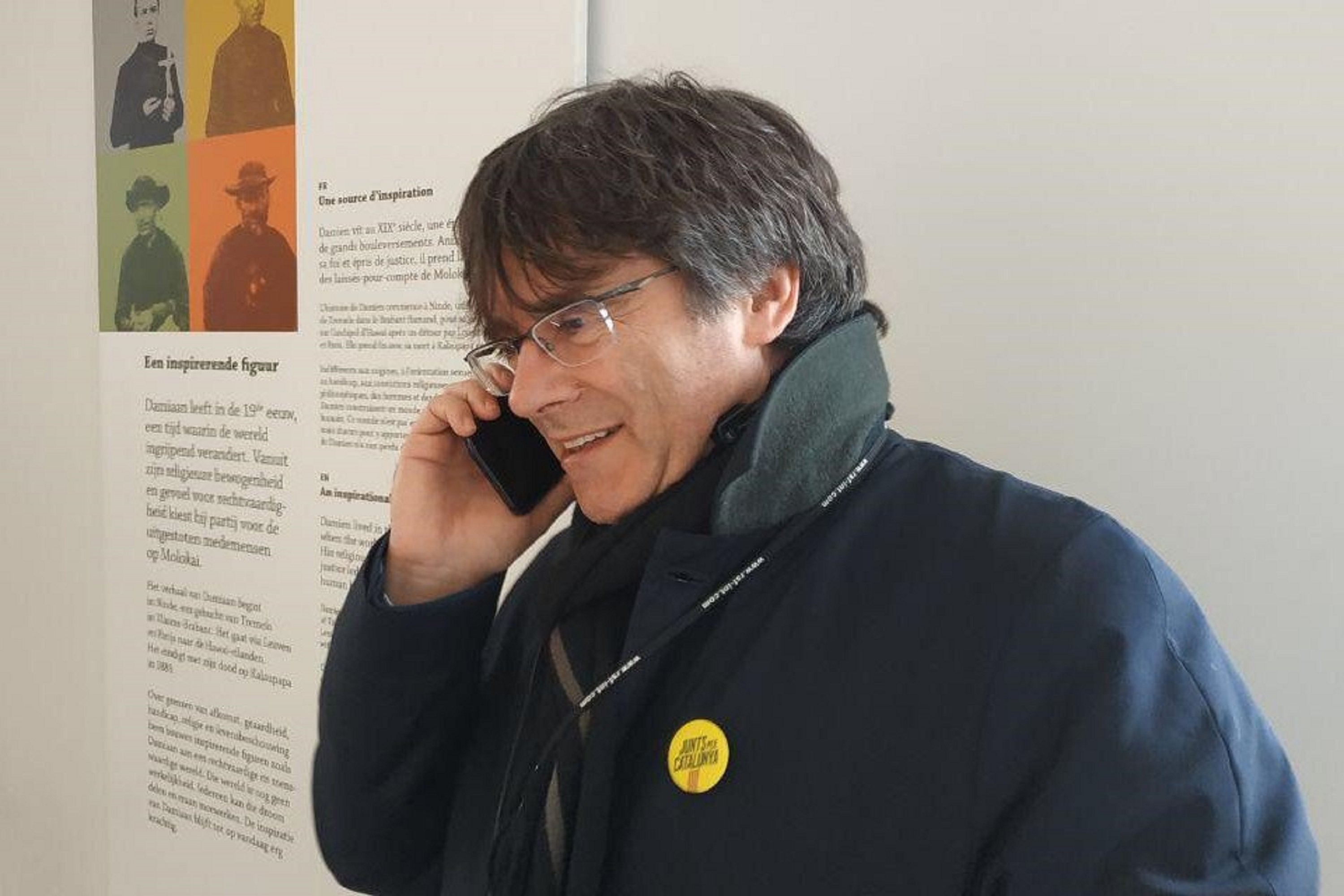 Puigdemont passa comptes amb Iceta per la revocació de les actes dels europarlamentaris