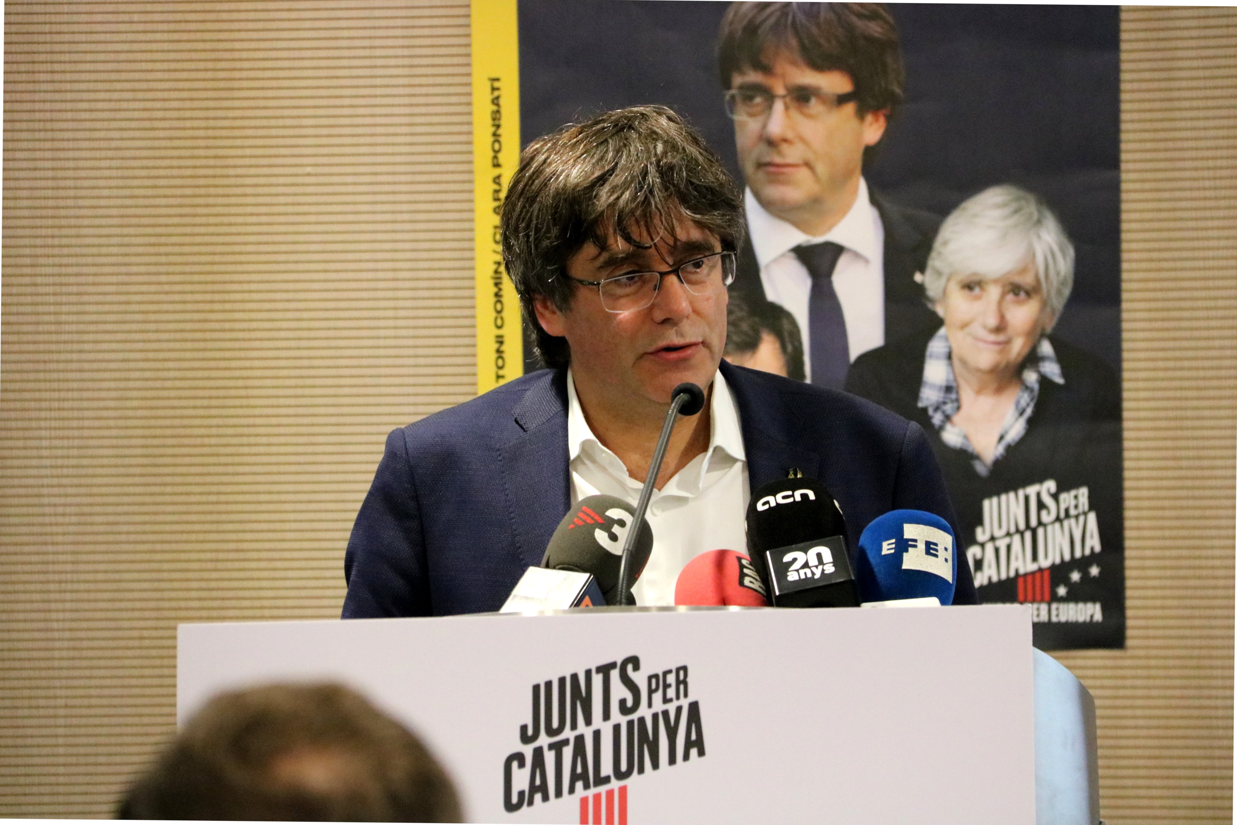 Un juzgado no admite a trámite la querella de Puigdemont contra dos vocales de la JEC