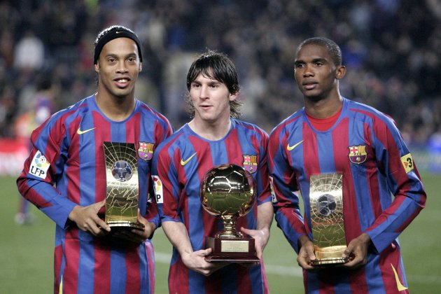 ronaldinho messi GTRES