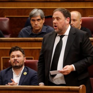 Oriol Junqueras promet càrrec diputat constitució congrés - EFE Oriol Junqueras promet càrrec diputat constitució congrés - EFE