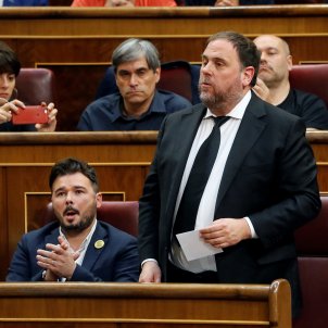 Oriol Junqueras promet càrrec diputat constitució congrés - EFE Oriol Junqueras promet càrrec diputat constitució congrés - EFE