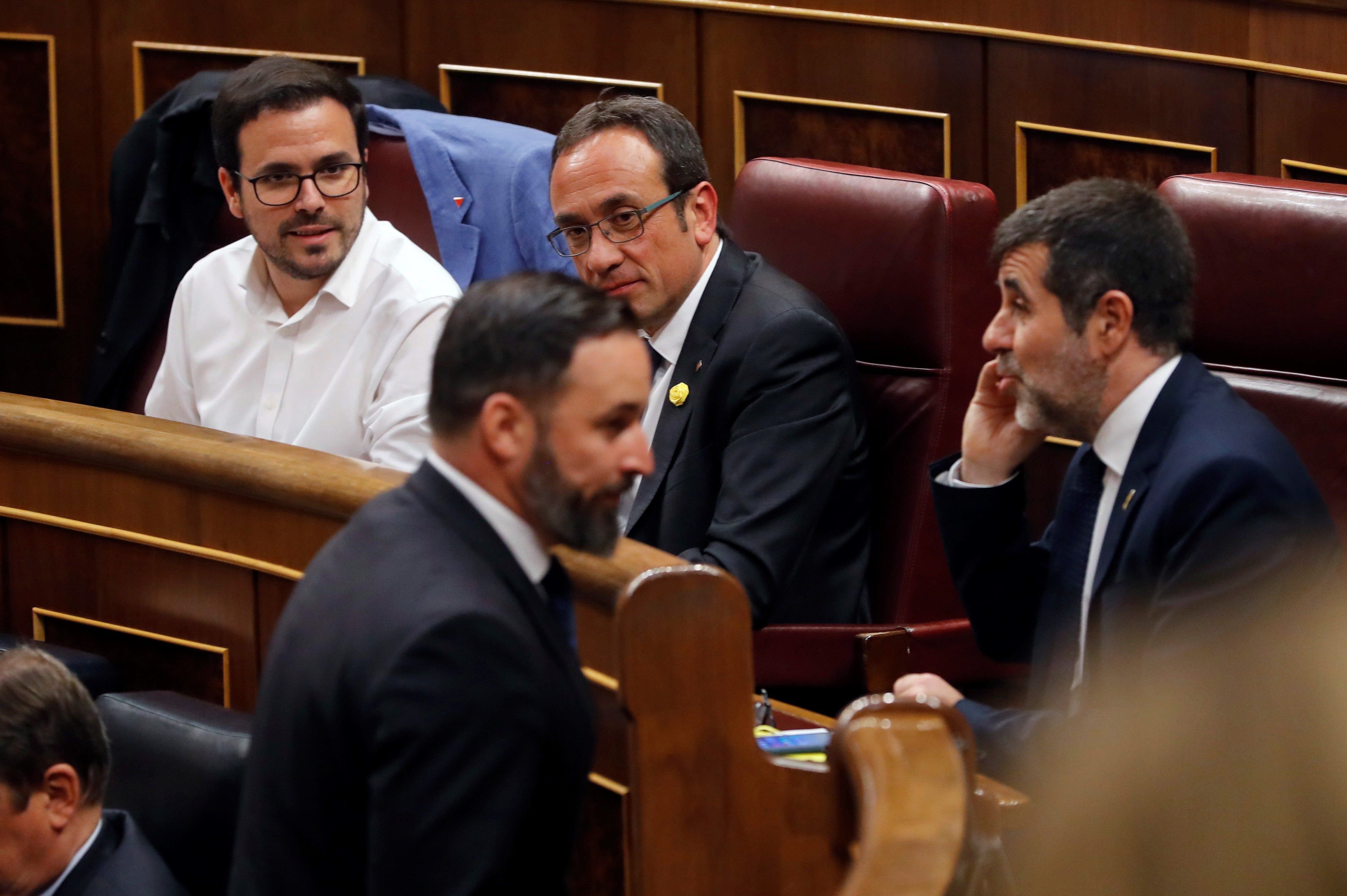 Vox demana a la Mesa la suspensió "immediata" dels presos