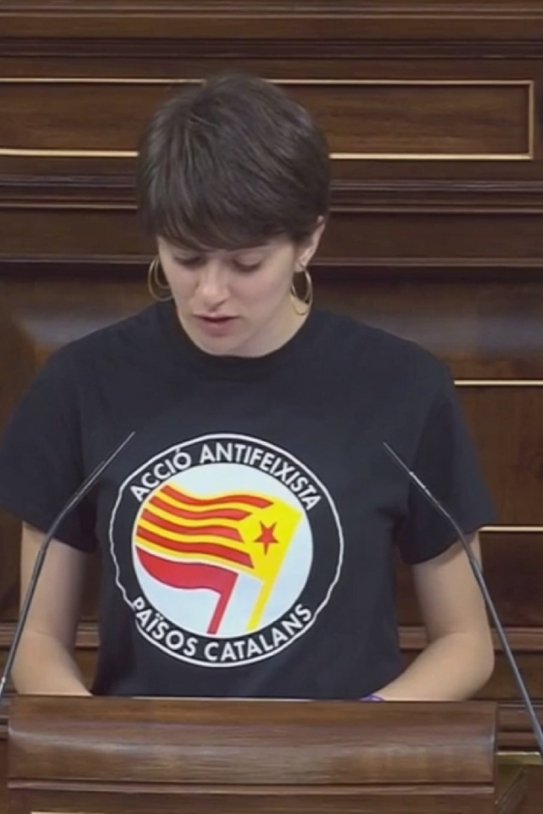 marta rosique camiseta congreso TV3