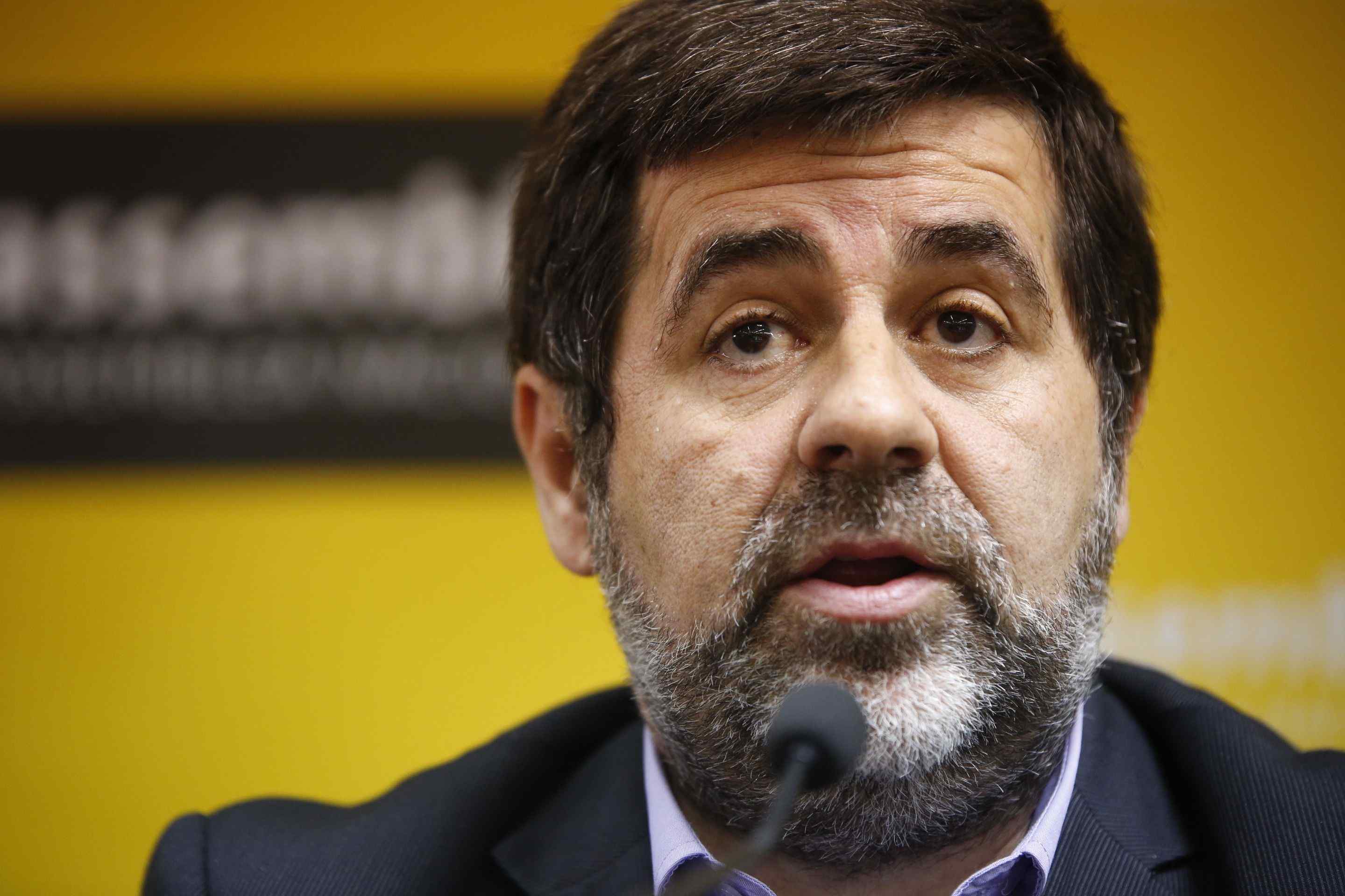 Jordi Sànchez agradece la acampada a las puertas de Lledoners