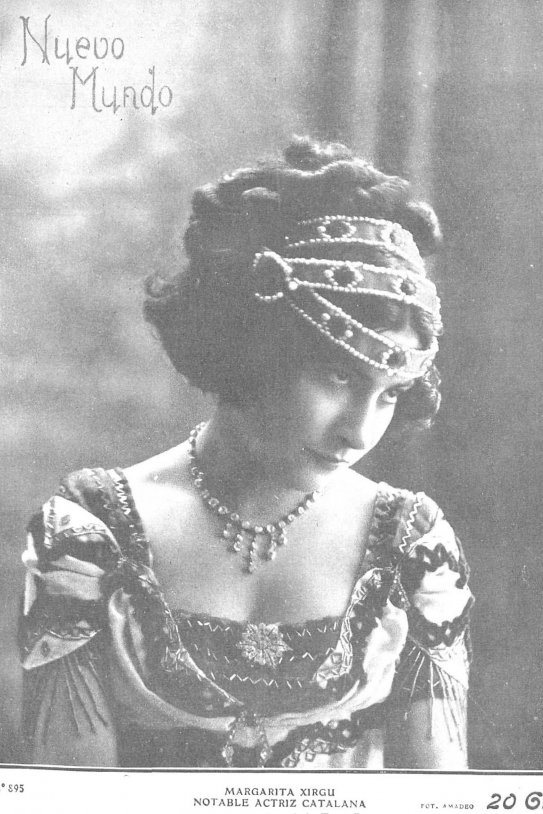 Margarita Xirgu, de Amadeo, Nuevo Mundo, 02 03 1911 wikipedia