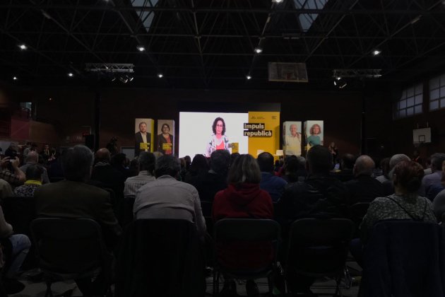 Marta Rovira ERC acte final municipals - Carlota Camps Marta Rovira ERC acte final municipals - Carlota Camps