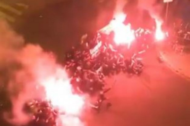 Aficionados Barca Sevilla final Copa