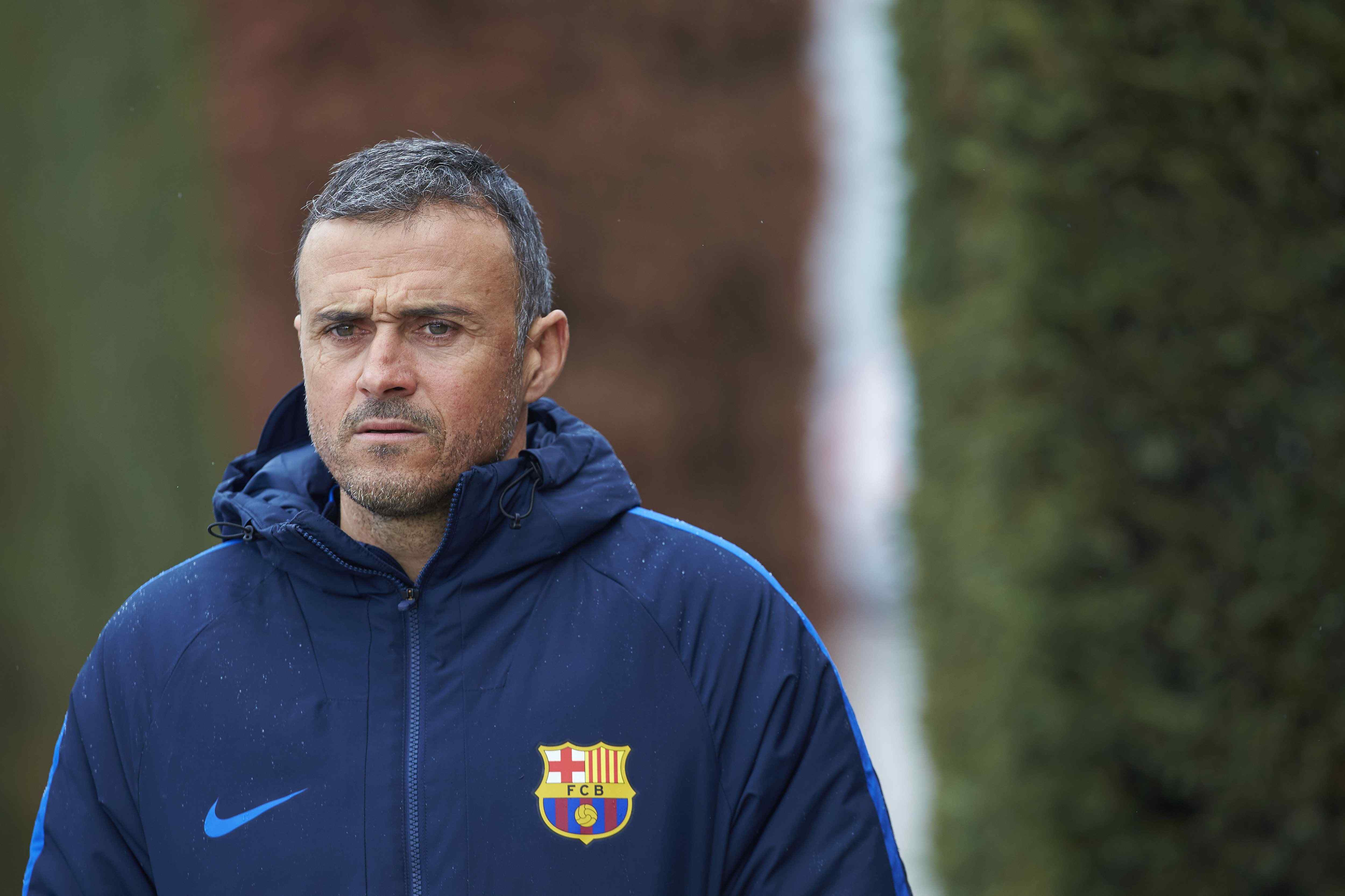 Luis Enrique dribla la premsa abans de l'Hèrcules