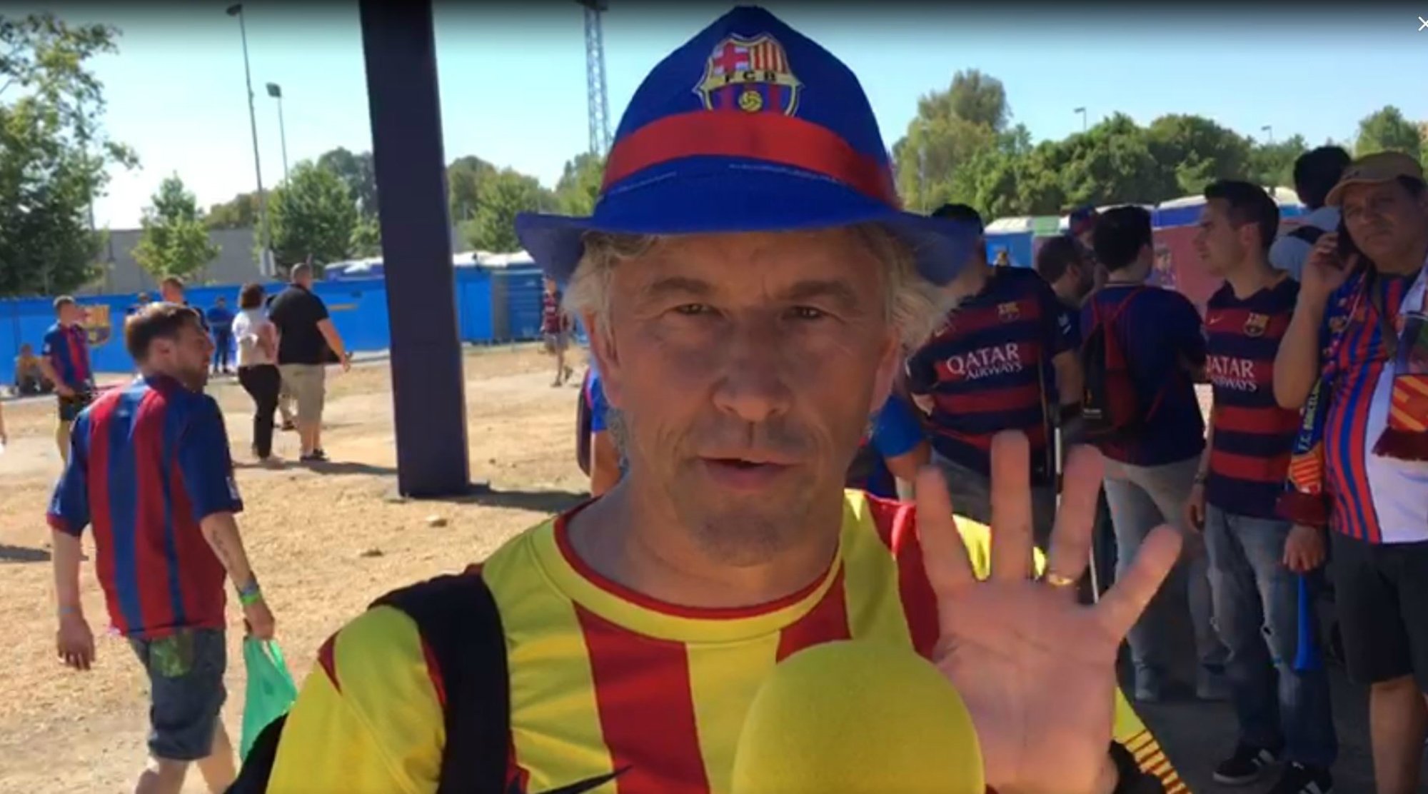 Los seguidores del Barça presagian una victoria y con Messi de protagonista