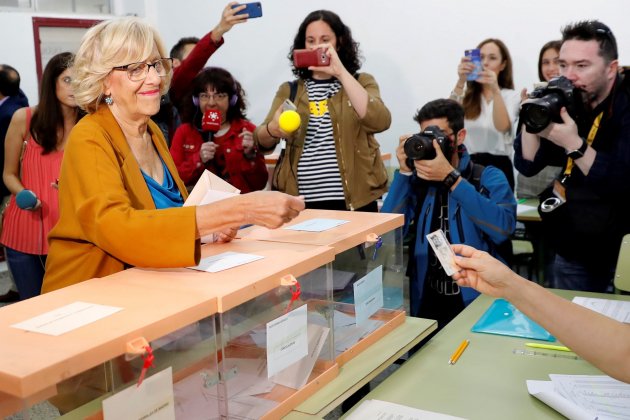 Manuela Carmena 26-M - Efe