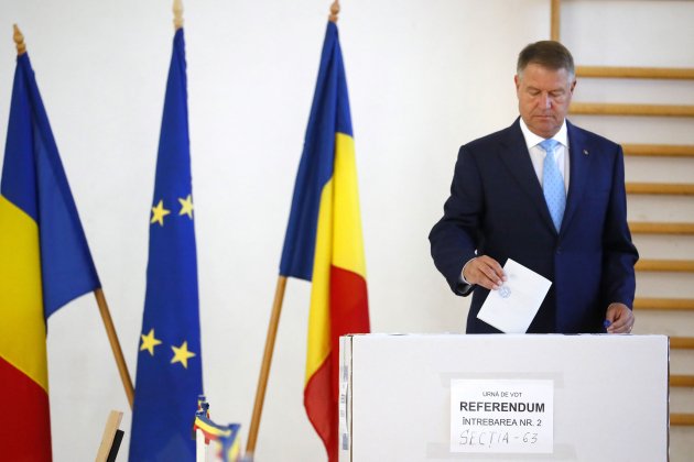 Klaus Iohannis 26-M - Efe