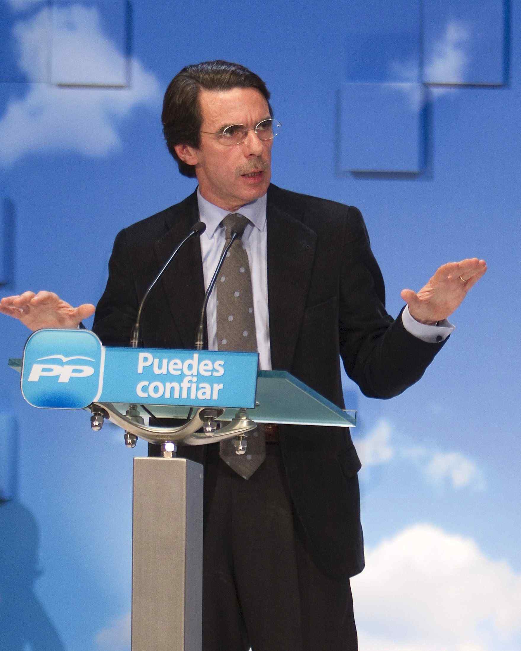 El PP deja vacante la presidencia de honor después del divorcio de Aznar