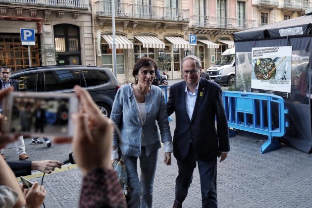 Torra arriba a la seu JxCat 26 M   Carles Palacio