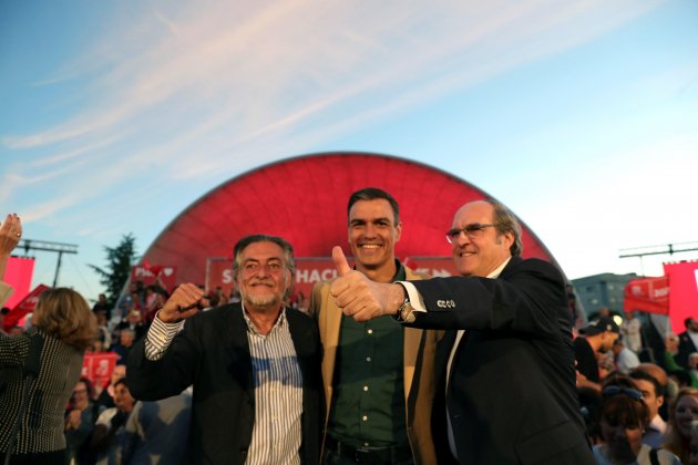 Ángel Gabilondo Pedro Sánchez PSOE Madrid EFE