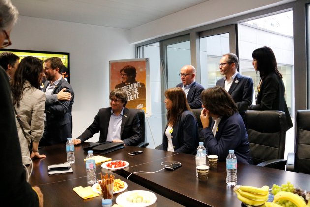 Puigdemont seu electoral Brussel·les 26 M ACN