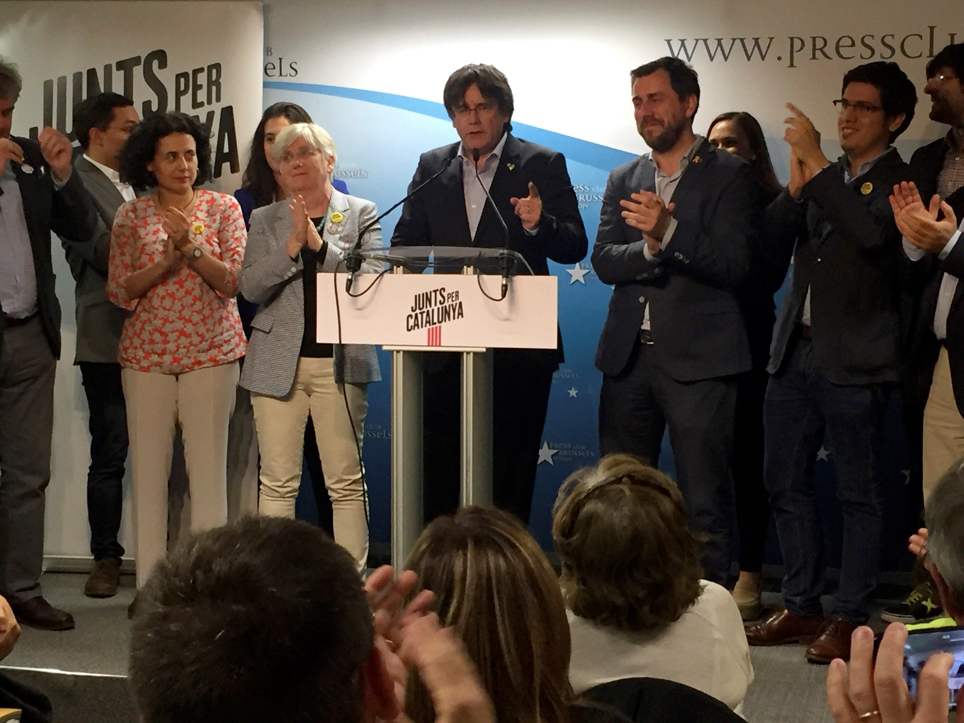 Puigdemont i Maragall lideren la victòria independentista a Catalunya i Barcelona