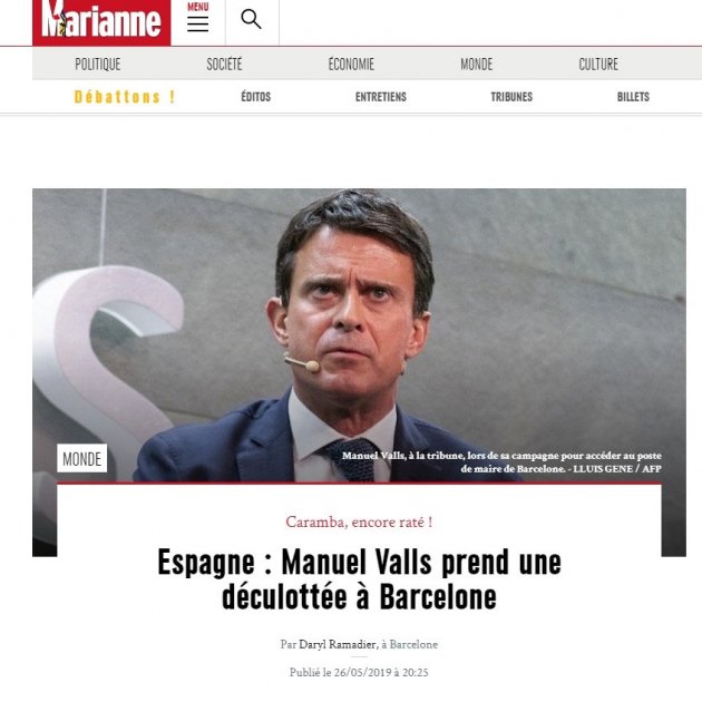 Manuel Valls Marianne