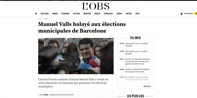 Manuel Valls Nouvelle observatoire