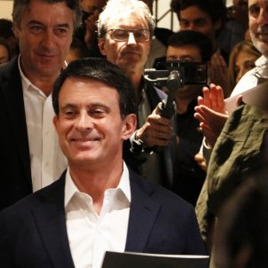 Manuel Valls nit electoral ACN Manuel Valls nit electoral ACN