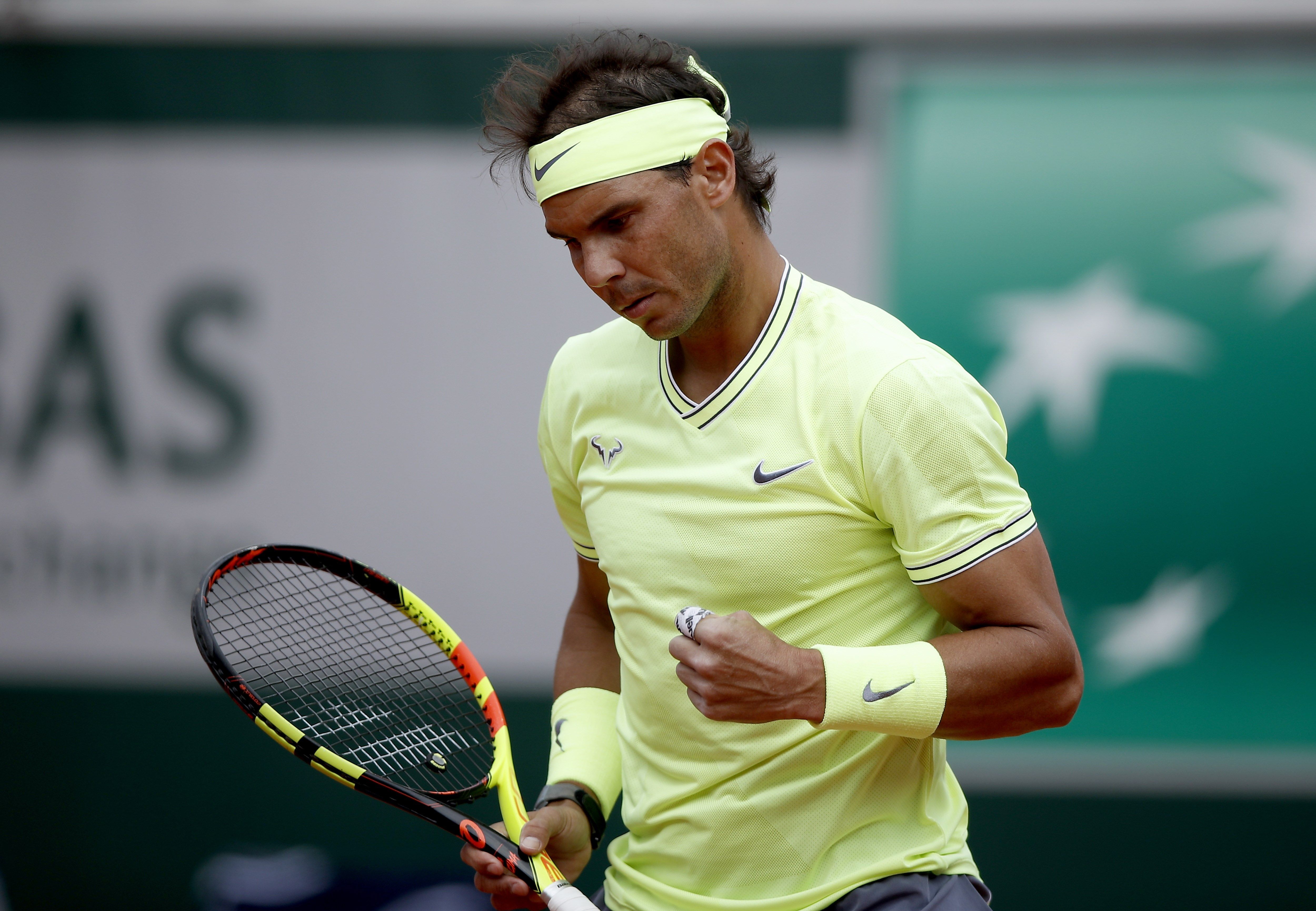 Nadal asusta y Ramos cae en la primera ronda de Roland Garros