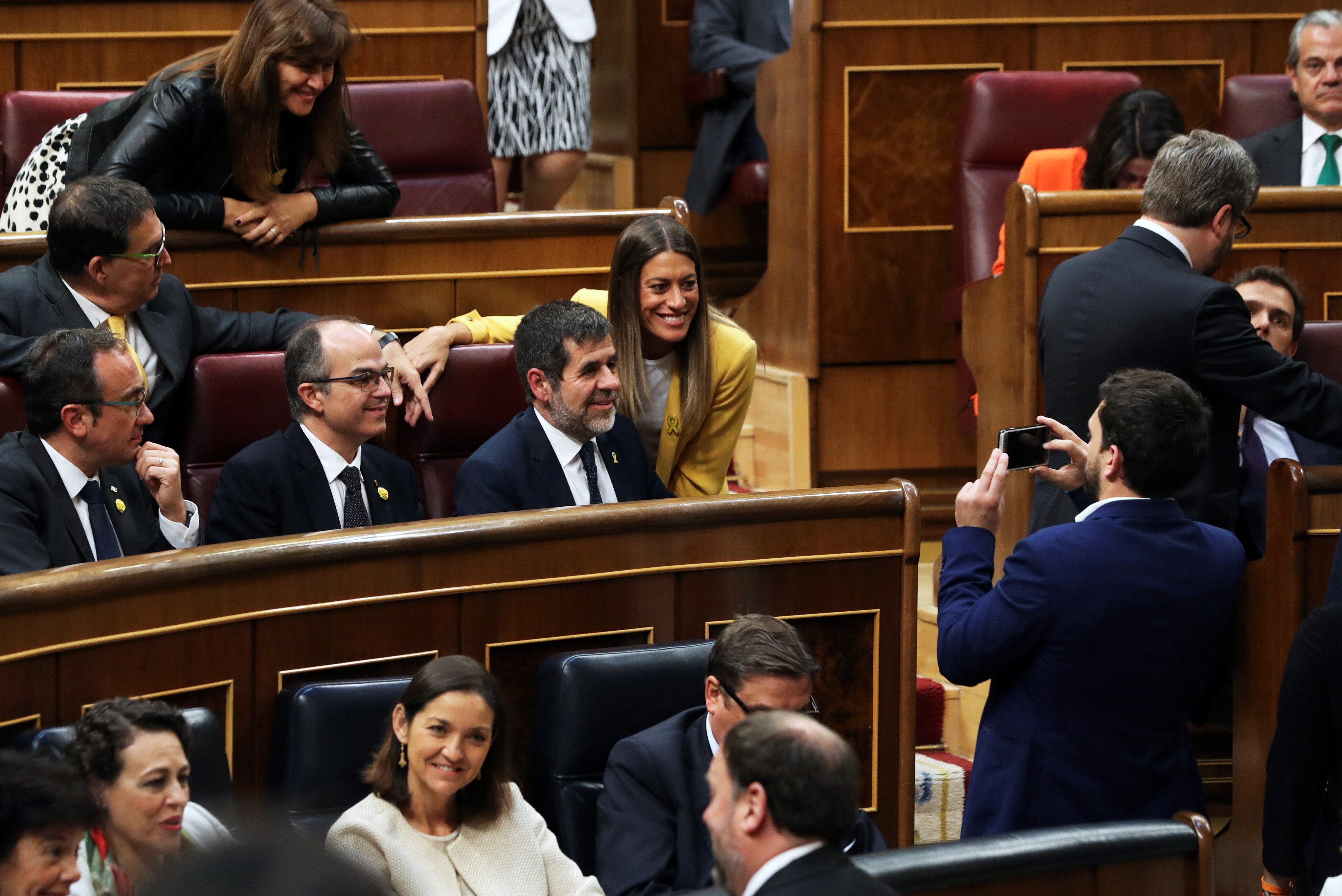 JxCat també recorre la suspensió dels presos al Congrés JxCat també recorre la suspensió dels presos al Congrés