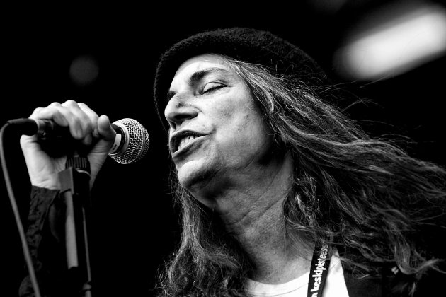 Patti Smith performing in Finland, 2007 Patti Smith performing in Finland, 2007