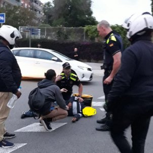Accident Glovo Twitter @ridersxderechos Accident Glovo Twitter @ridersxderechos