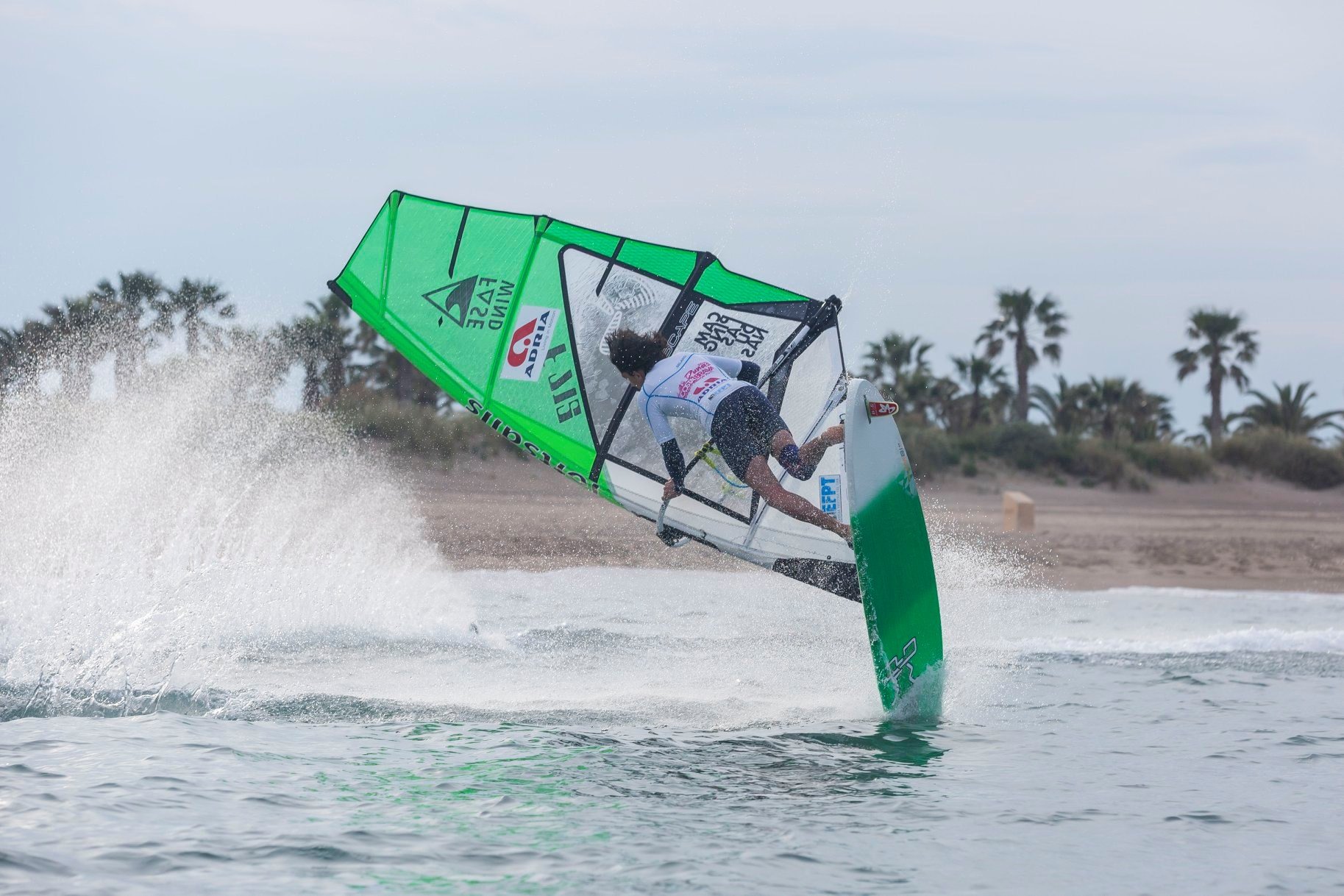 La tramuntana, gran protagonista al Campionat d'Europa a Sant Pere Pescador