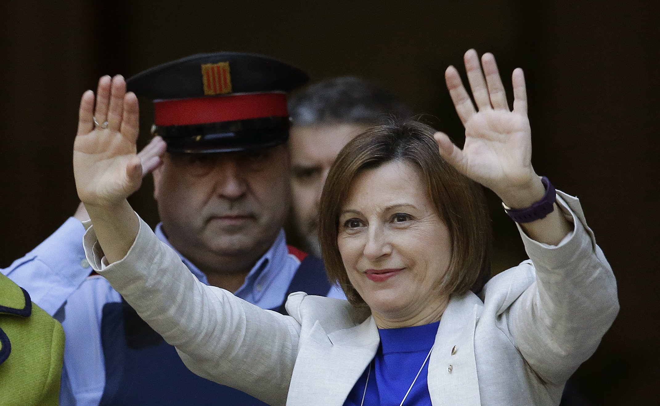 El Tribunal Constitucional avala la presó a Forcadell per risc de fuga