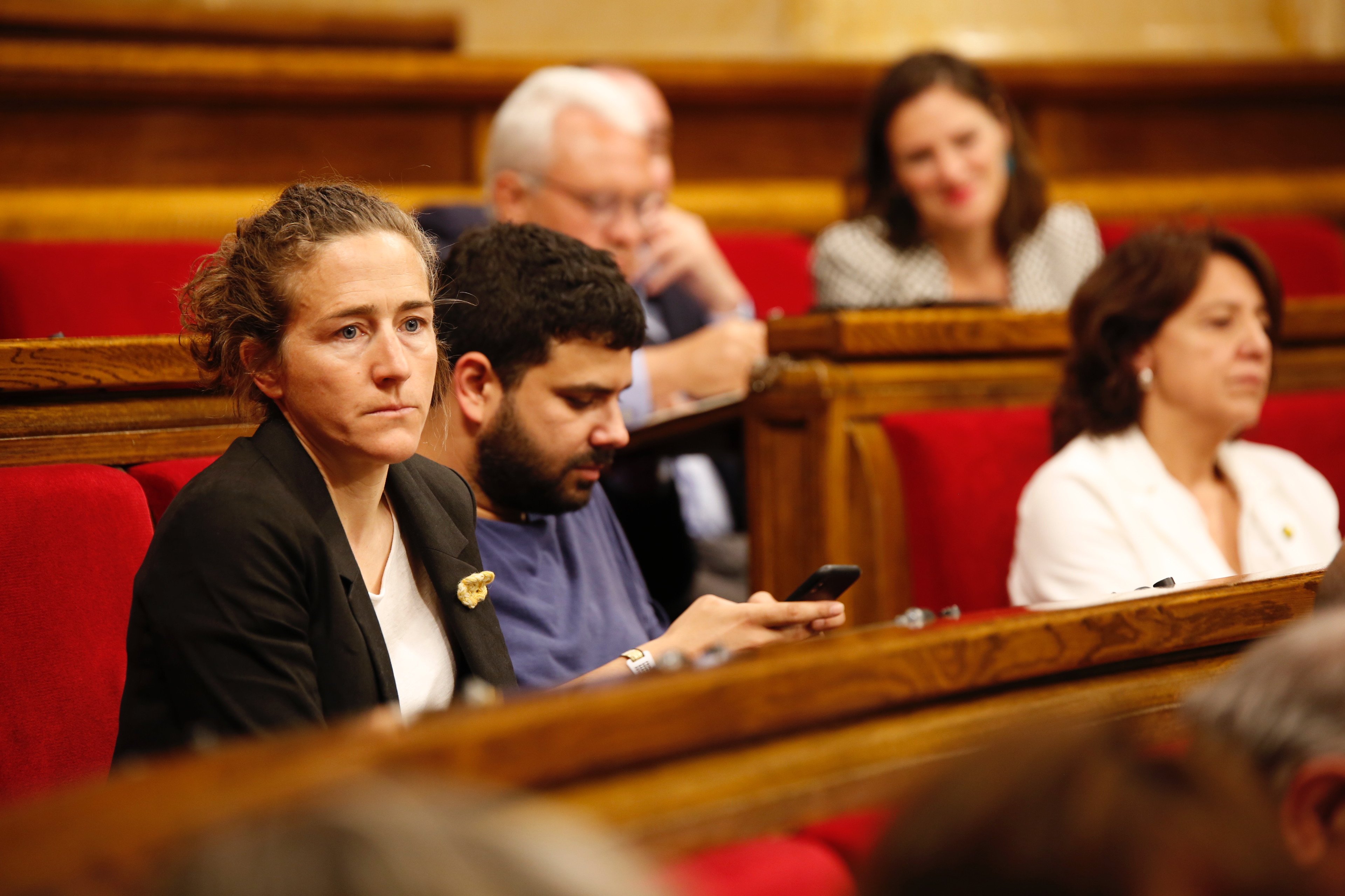 Núria Picas empieza su carrera en el Parlament