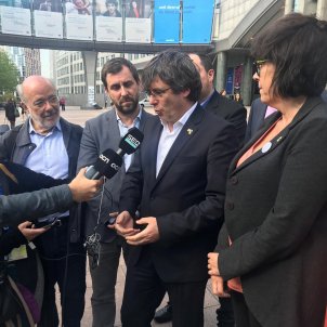 Puigdemont and Comín stopped by European Parliament from getting credentials as MEPs-elect