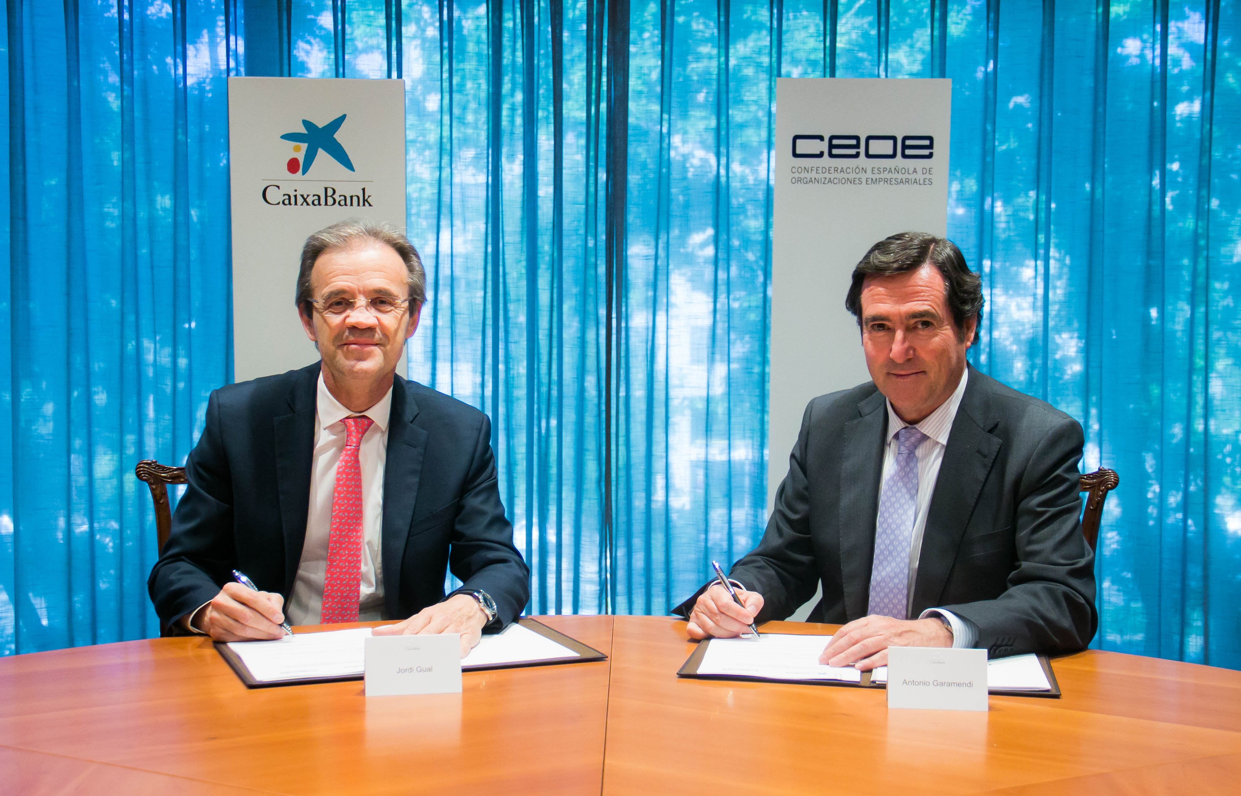 CaixaBank i la CEOE acorden una línia de finançament de 20.000 milions fins al 2020